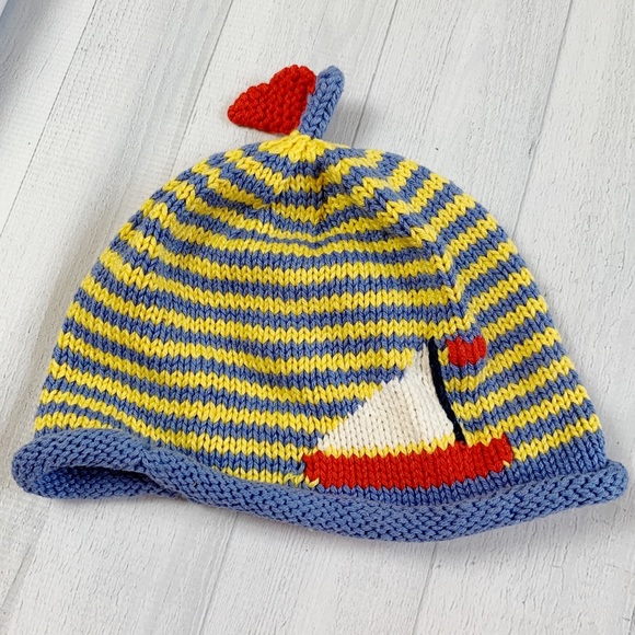 Nana Knits Other - Nana Knits Unisex Toddler Knit Sailing Cap Hat